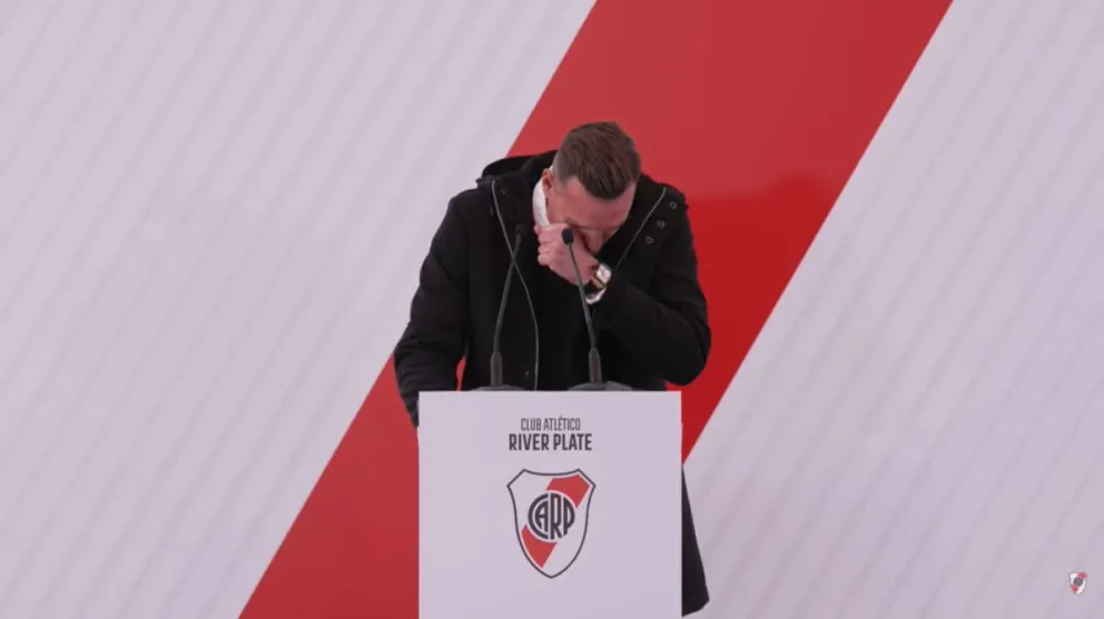 La emotiva carta con la que Armani se despidió de River