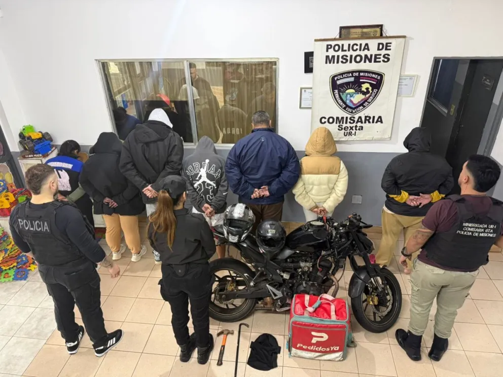 Detenidos allanamientos Posadas